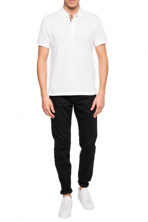 Polo with an embroidered pattern, zdjęcie 2 Polo with an embroidered pattern od Burberry